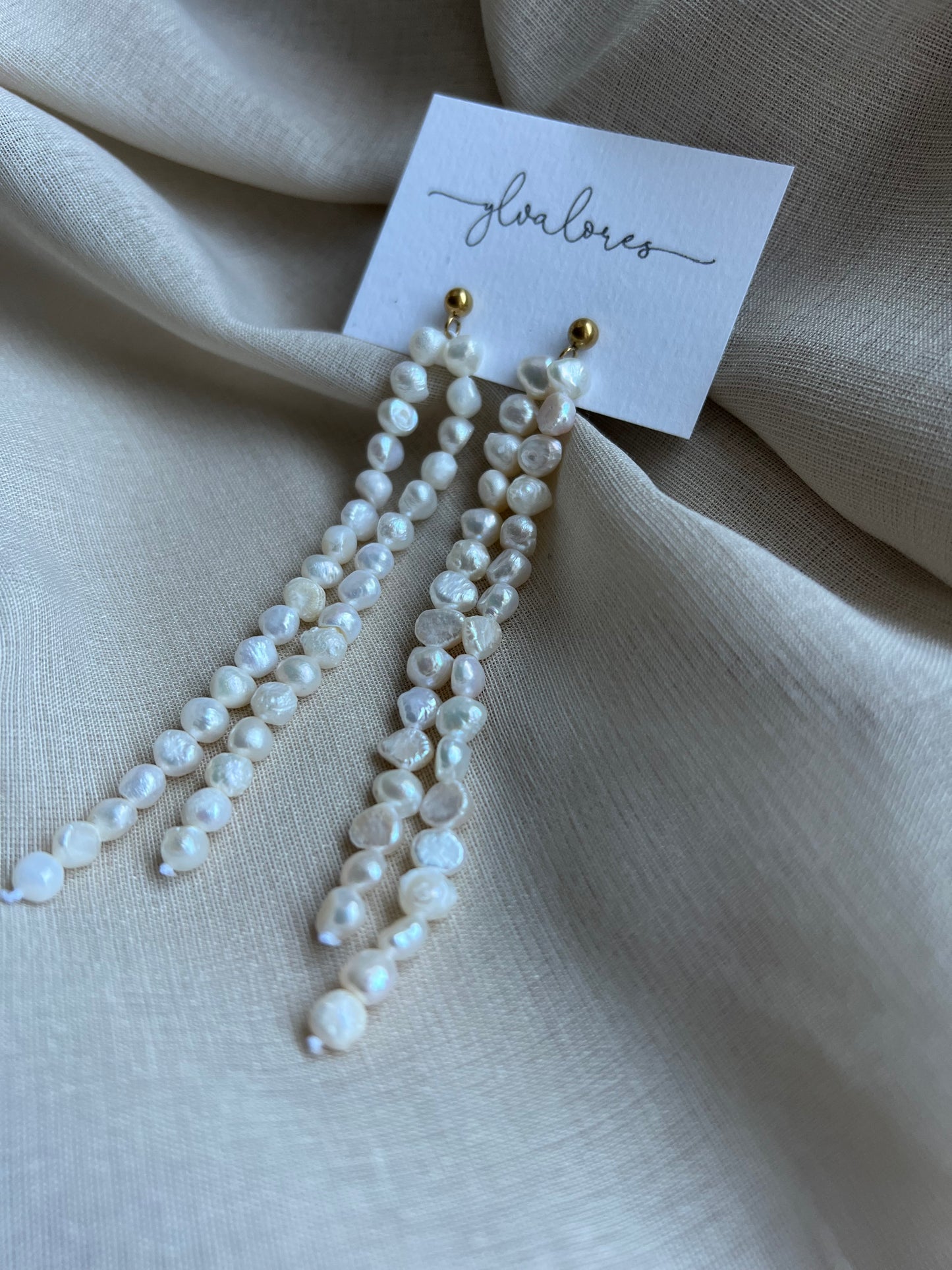 Santas Pearls Ohrring