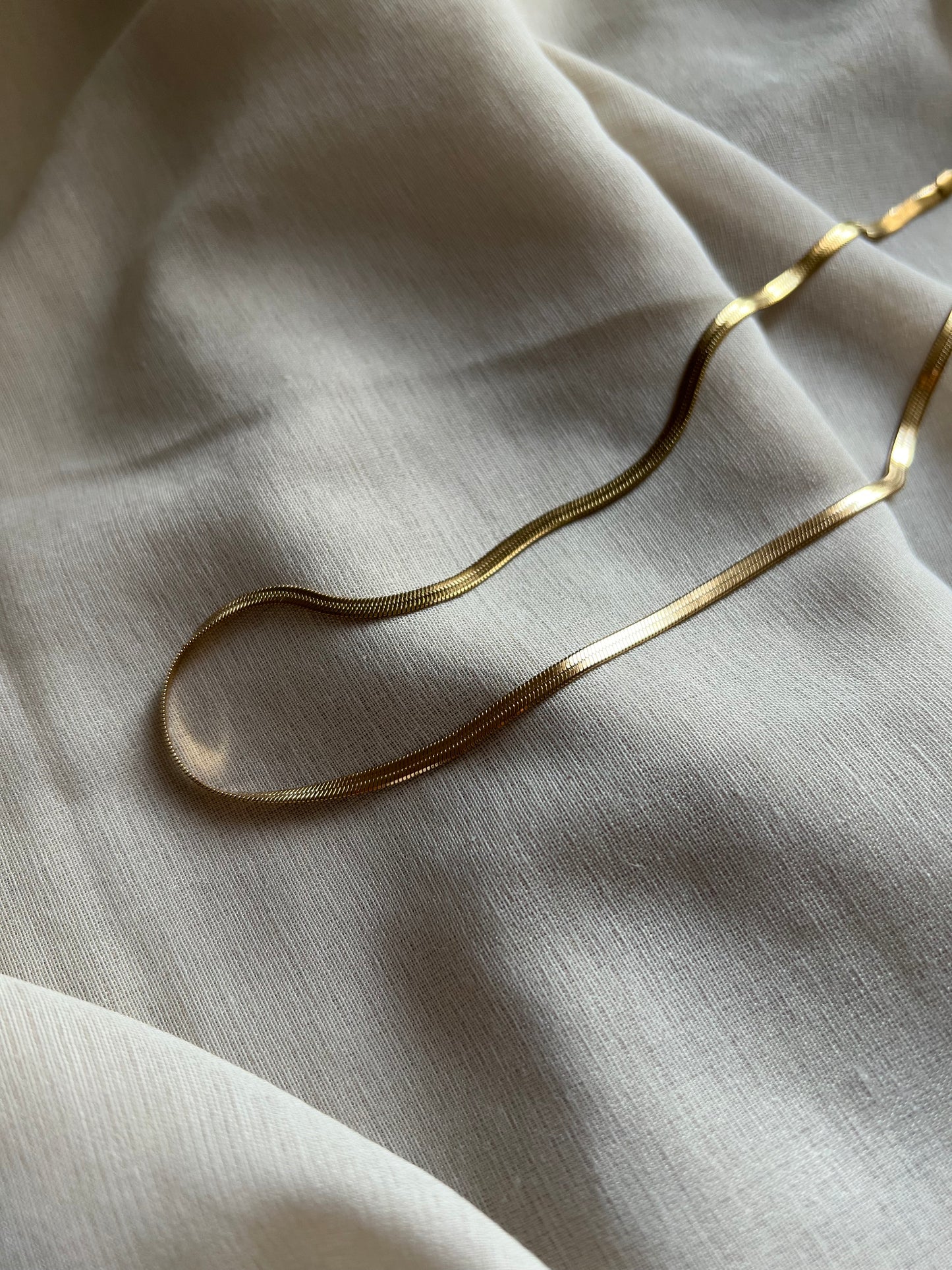 Golden Necklace Statement