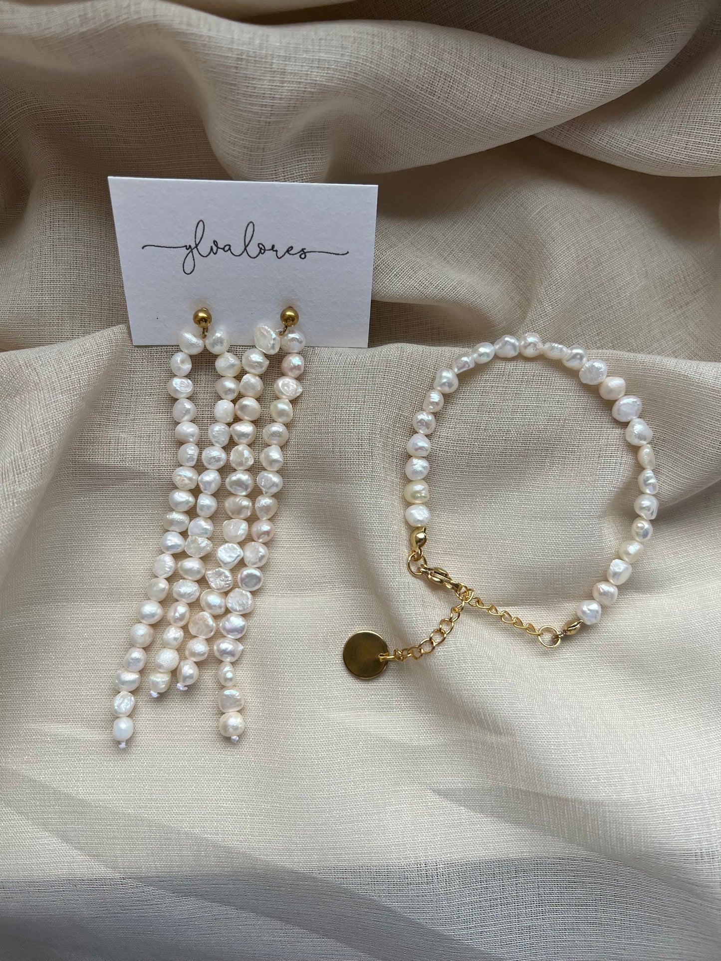 Santas Pearls Ohrring