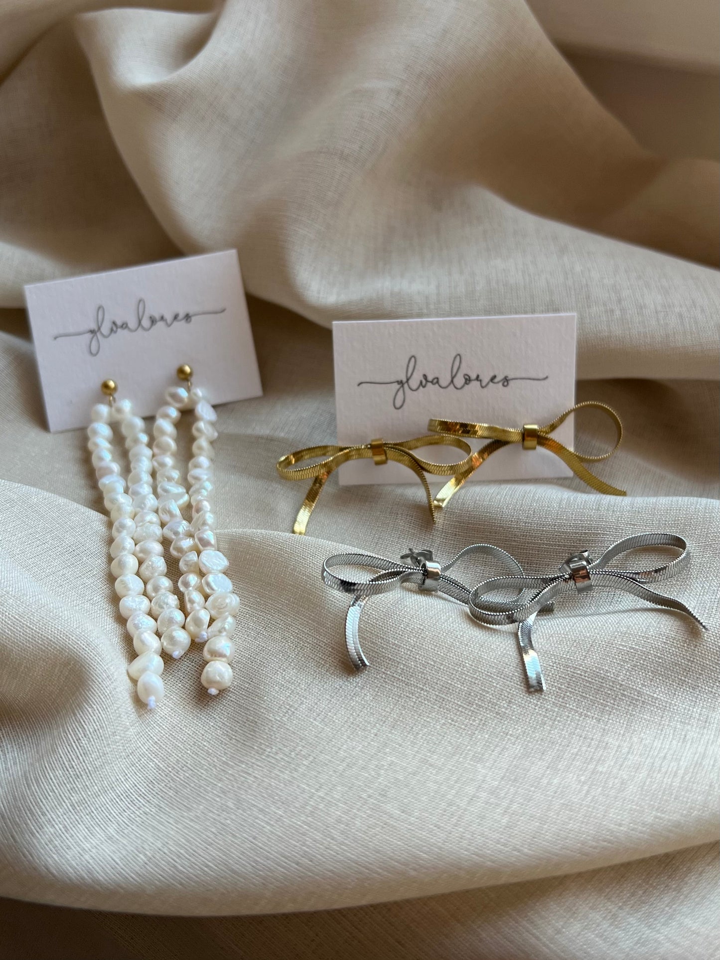 Santas Pearls Ohrring