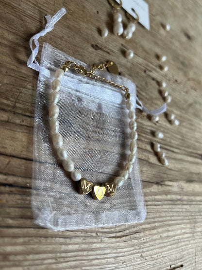 liebevoll gefertigter Perlenschmuck